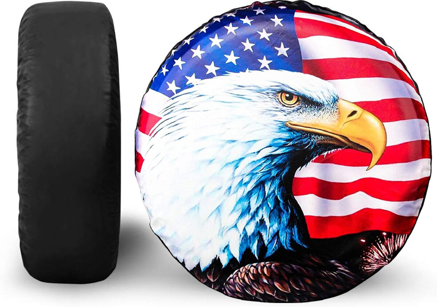 Eagle Flag Spare Tire Cover 16\