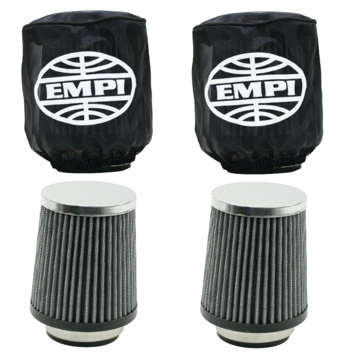 Dual Pod-Style Air Cleaner and Pre-Filter Kit, for Stock /EPC 34 Dune Buggy Baja
