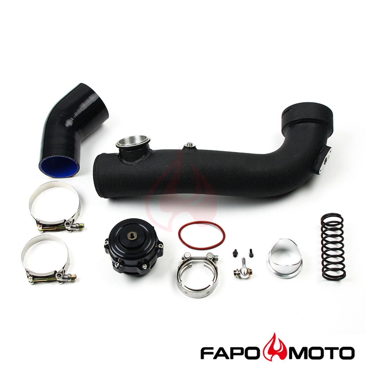 FAPO Intake Turbo Charge Pipe 50MM BOV Kit for BMW N54 E60 E88 E89 135i 535i Z4