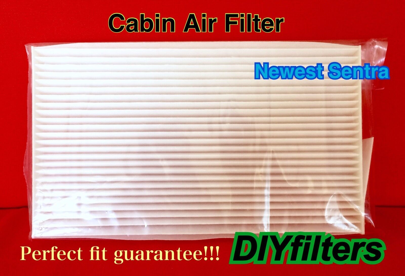 Non-Carbon AC CABIN AIR FILTER for Nissan Sentra Cube Juke Leaf 27891-3DF0A 