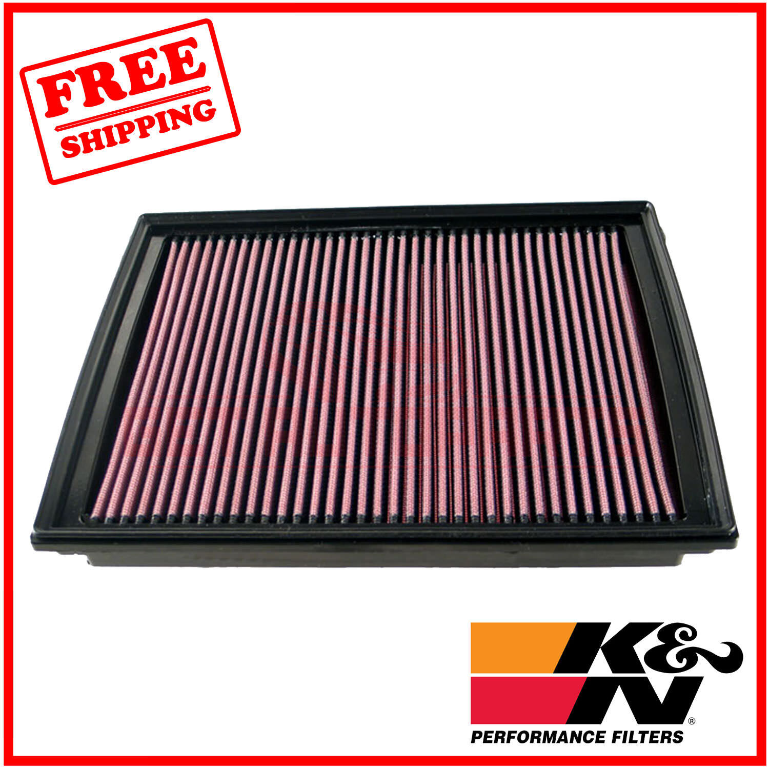 K&N Replacement Air Filter for Jeep Liberty 2008-2012