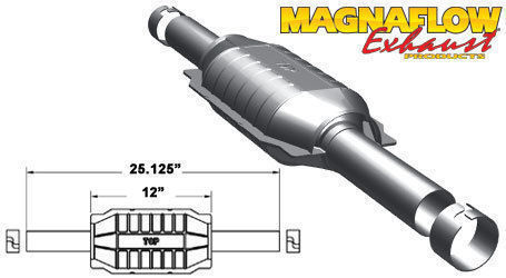 88-92 Oldsmobile Toronado Exhaust 3.8L Magnaflow Direct-Fit Catalytic Converter