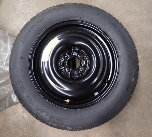2010-2013 Infiniti G37 G25 Q40 Q60 17x4 Wheel Compact Spare Tire Steel