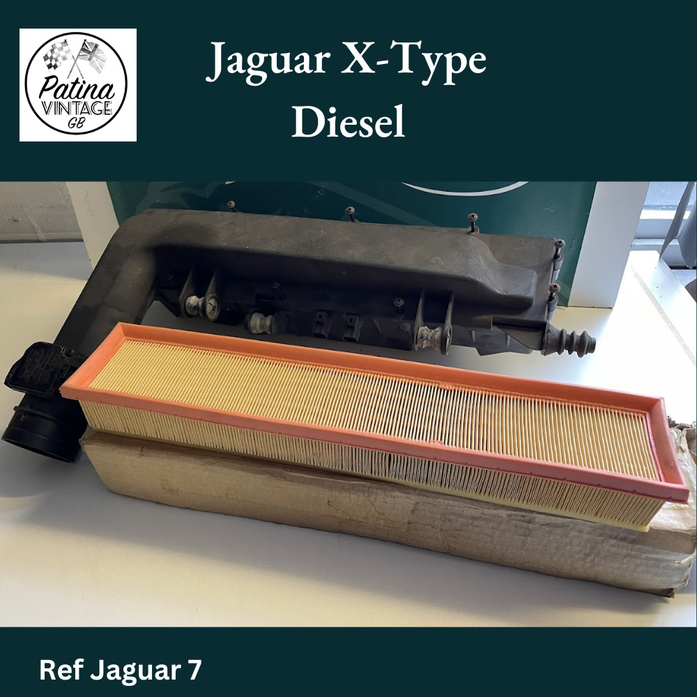 Jaguar X Type Air Filter Housing Box 4X43-96000-BC Plus New Air Filter C2S26965