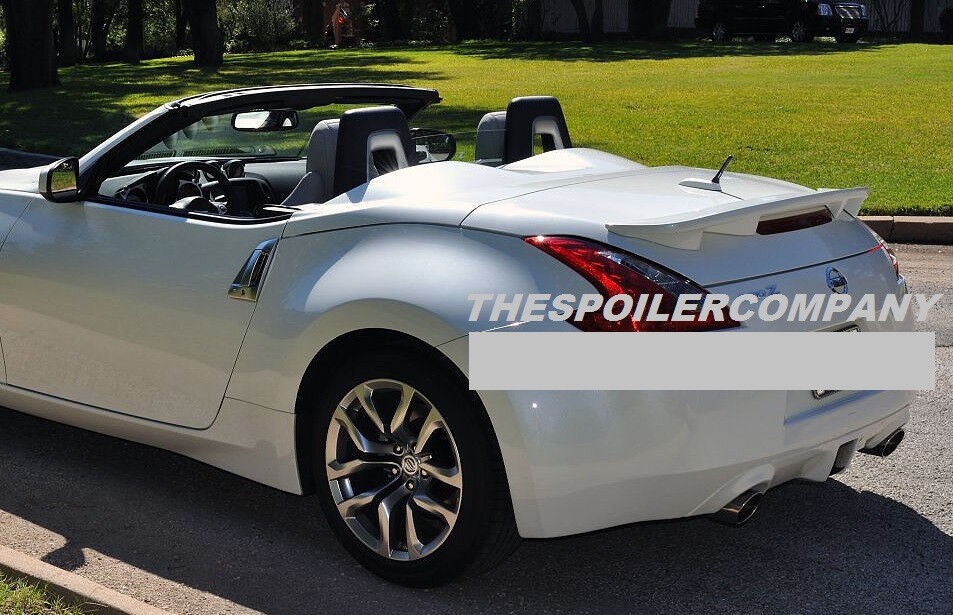 NEW UNPAINTED GRAY PRIMER for 2010-19 NISSAN 370Z CONVERTIBLE REAR SPOILER WING 