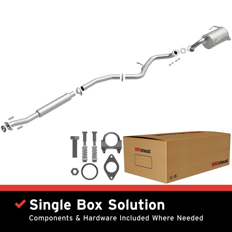 BRExhaust 2010-2017 Subaru Outback H4 2.5L Direct-Fit Replacement Exhaust System