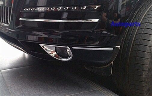 For Audi Q7 2010 2011 2012 2013 (Exclude S line)Chrome Front Fog light Cover