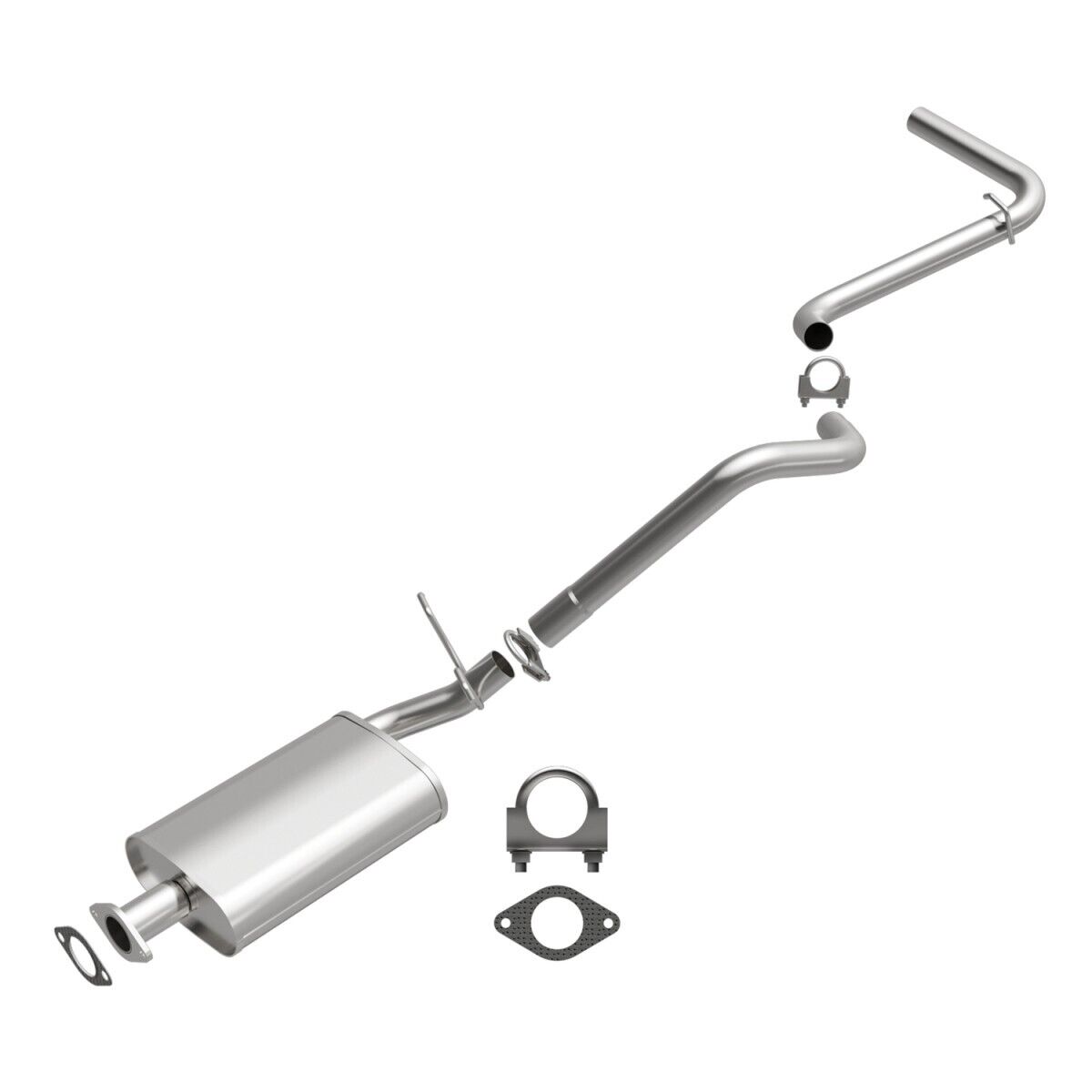 Open Box 106-0138 BRExhaust Exhaust System For Bronco Ford II 1986-1989