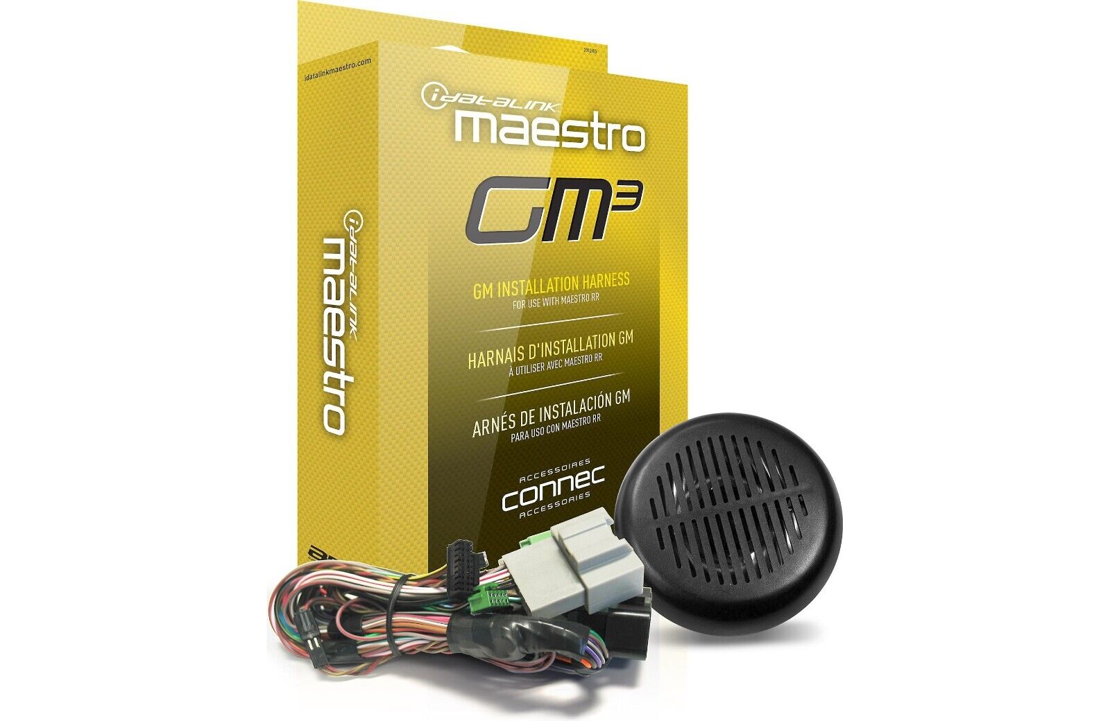 Maestro HRN-RR-GM3 car stereo and retain steering wheel controls 2014-up GM