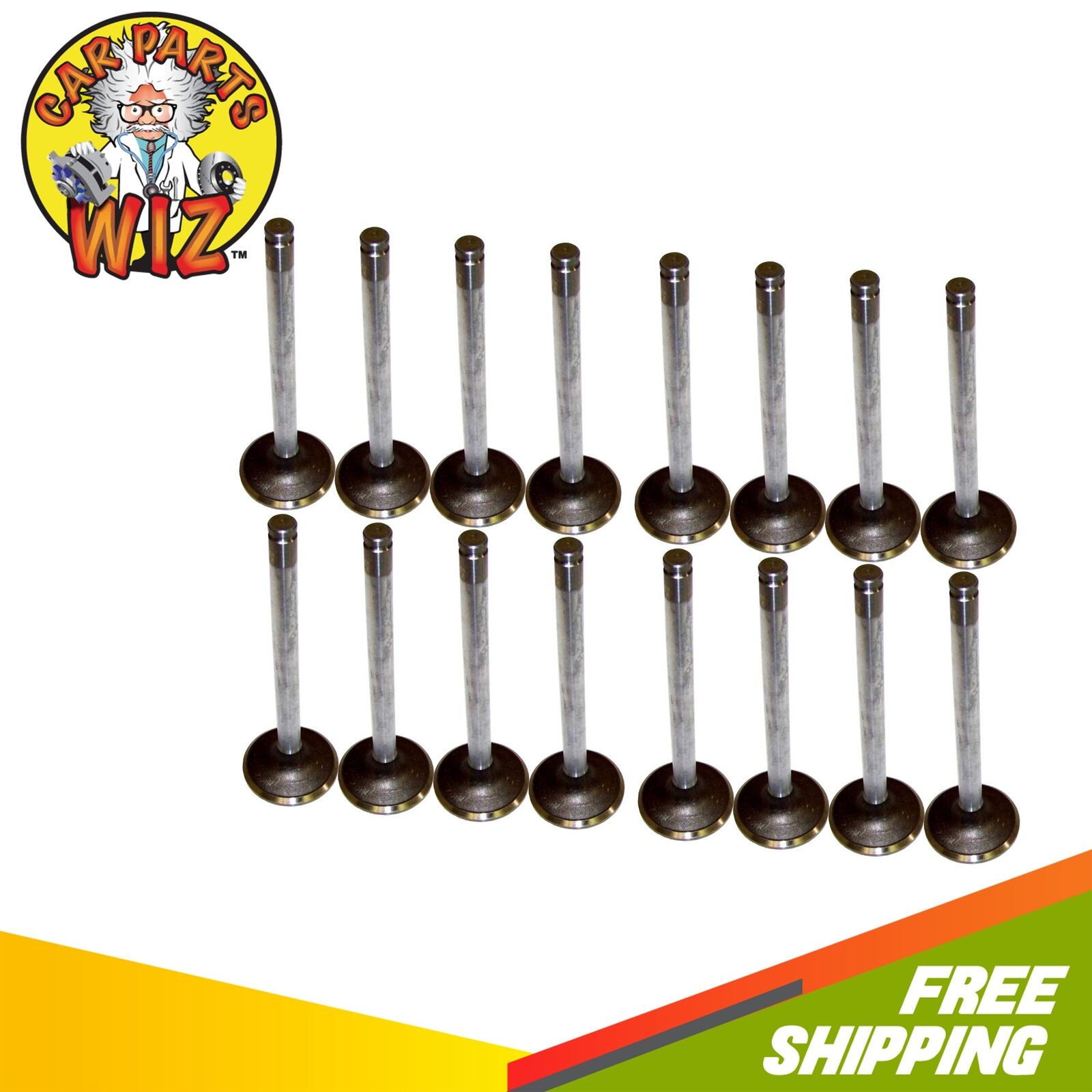 Exhaust and Intake Valves Fits 90-95 Cadillac Fleetwood 4.5L 4.9L V8 OHV 16v