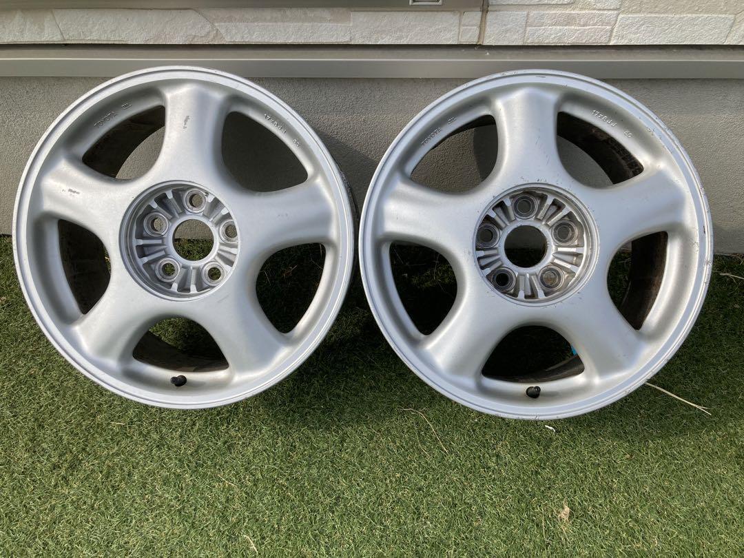 JDM Toyota Supra JZA80 2Wheels no tires 17x8+50  5x114.3 for Front