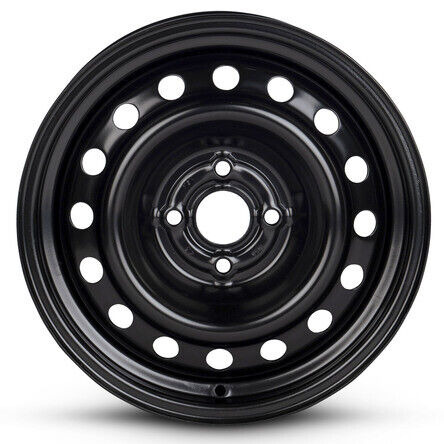 New Wheel For 2012-2017 Kia Rio 15 Inch Black Steel Rim