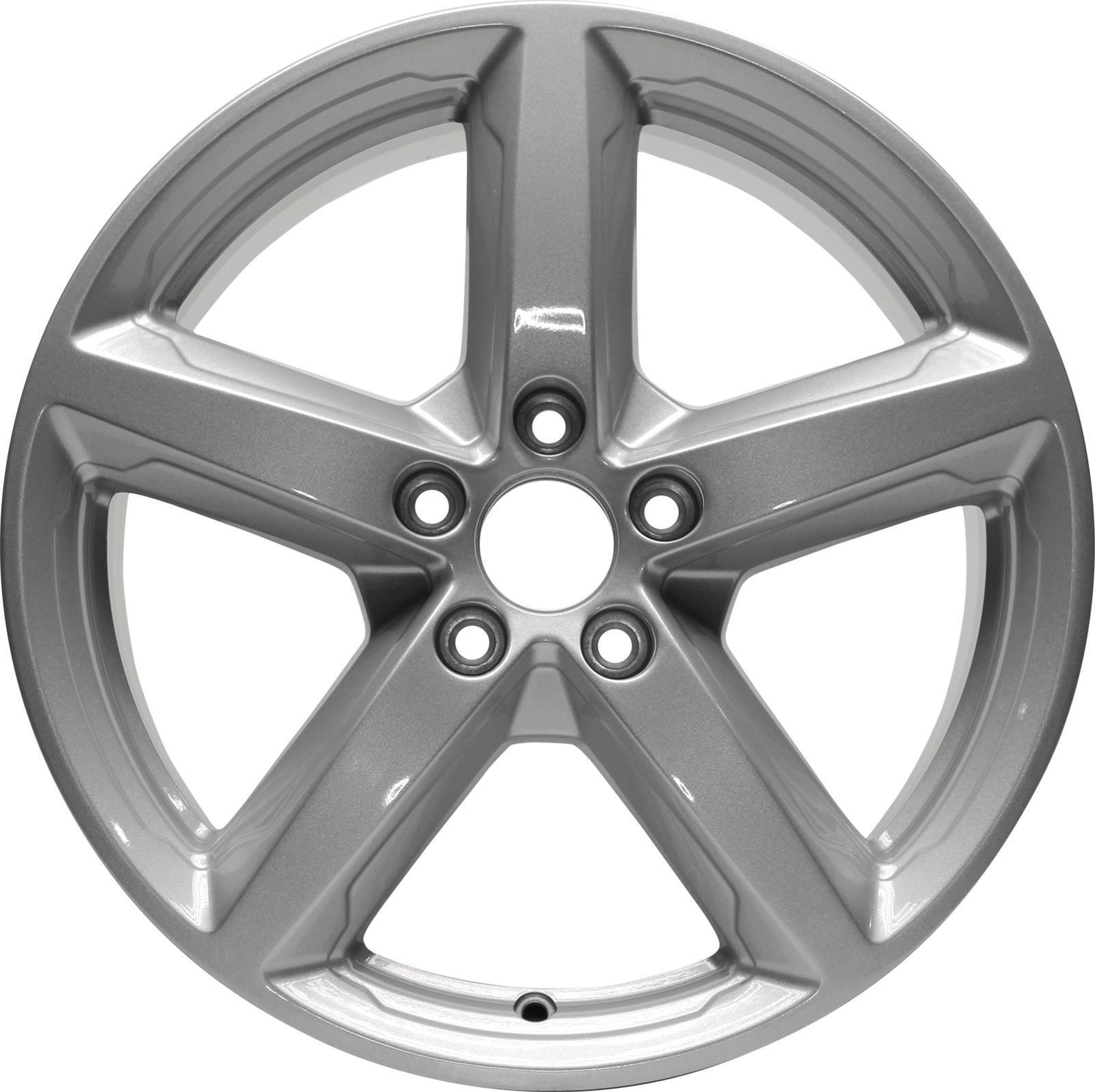 Wheel For 2016-2019 Ford Explorer 18x8 Alloy 5 Spoke 5-4.5In Silver Offset 44mm