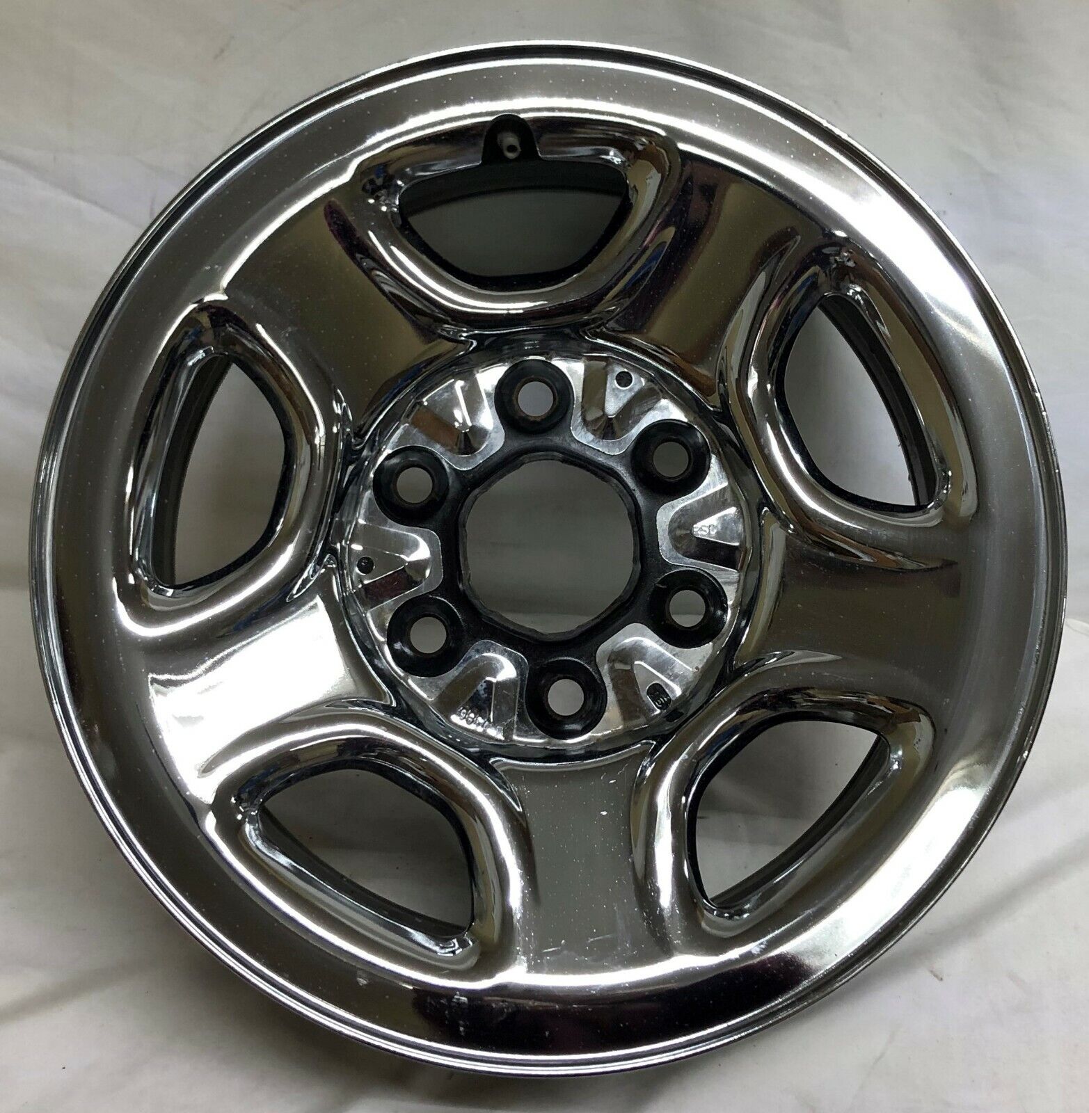 16 Inch  Steel Wheel Rim  Fits  Silverado Tahoe Sierra Yukon  Chrome 9215T