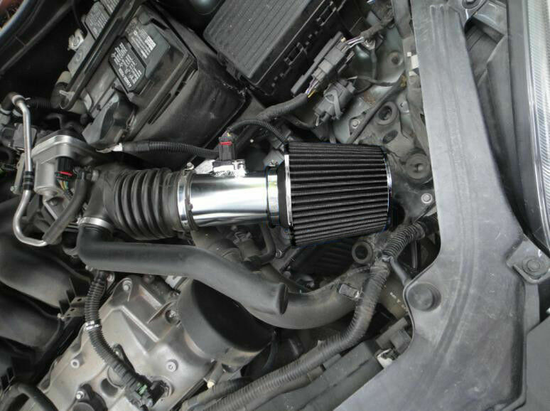BCP BLACK 2006-2009 Fusion Milan 3.0L V6 SE SEL Short Ram Air Intake Kit +Filter