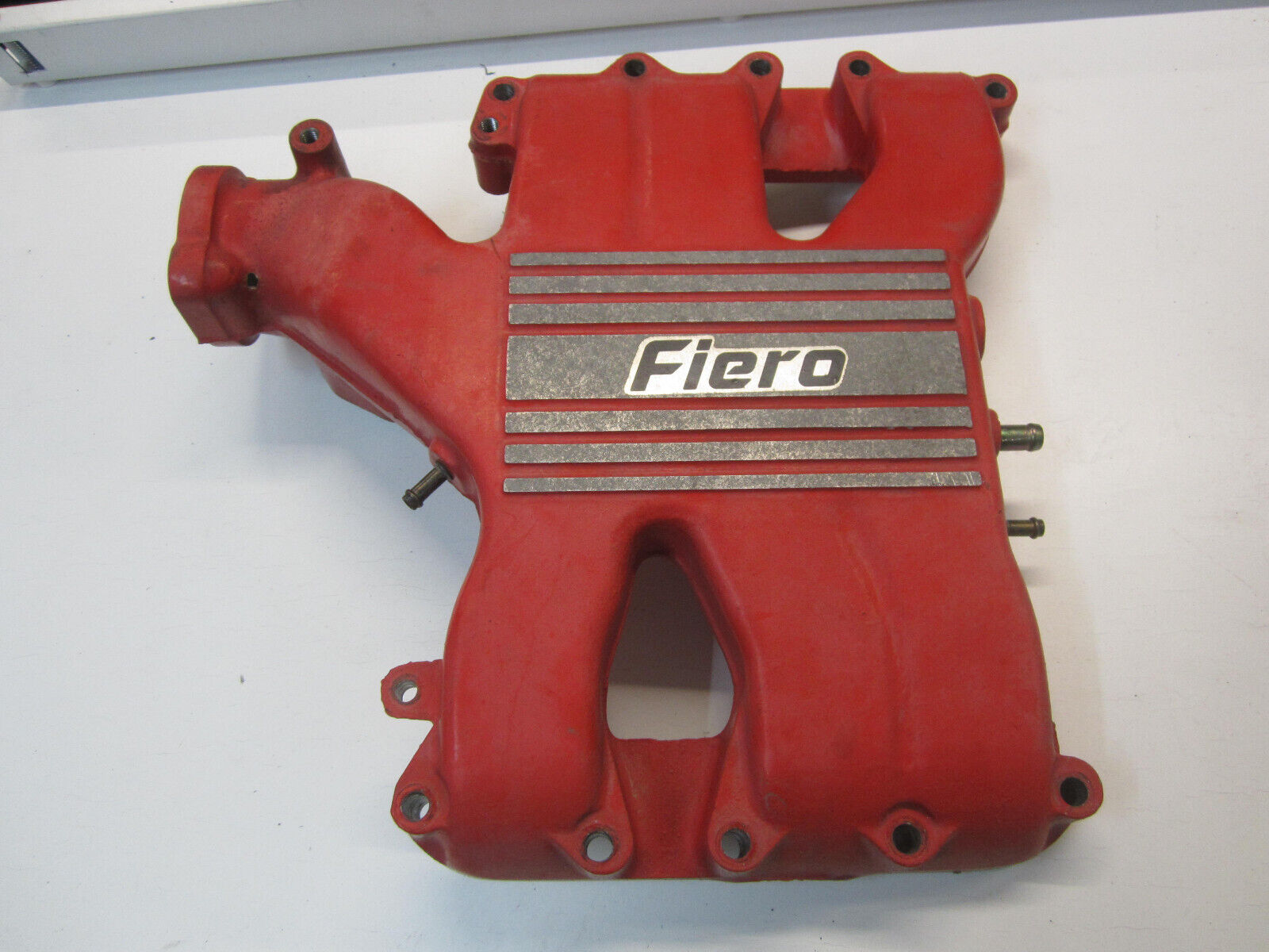 85 86 Pontiac Fiero OEM 2.8L V6 Engine Intake Manifold Red