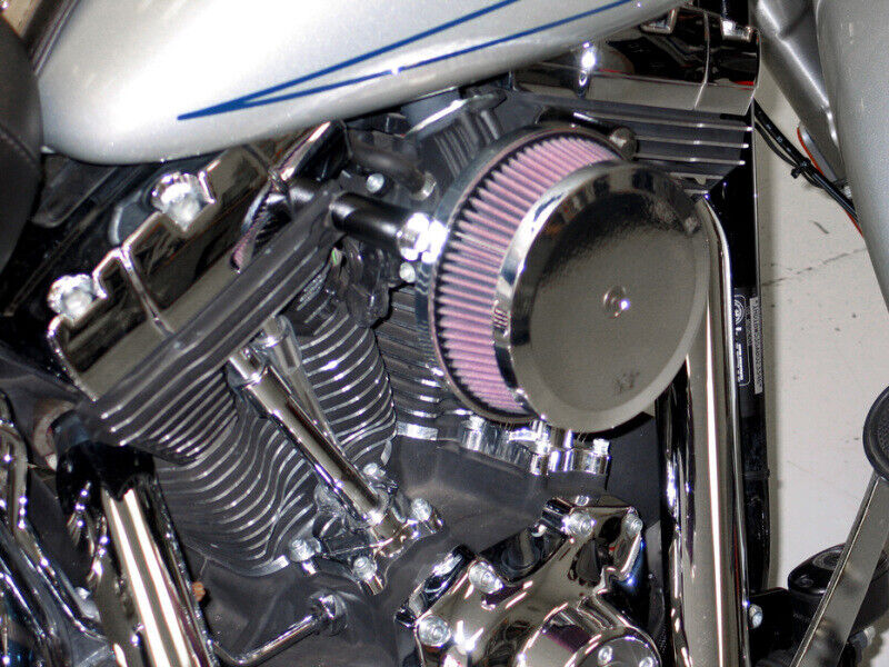 K&N Dyna Wide Glide 103 CI Street Metal Intake System-Hammer FOR Harley Davidson