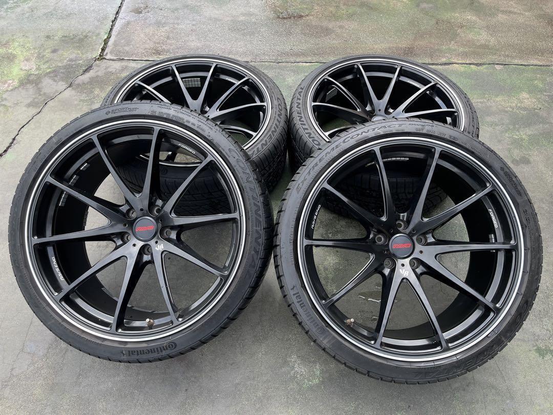 JDM Rays G25 20inch audiA5 S5 Benz BMW Continental No Tires
