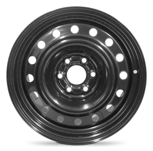 New 16x7 inch Wheel for Nissan Xterra (05-15) Black Painted Steel Rim