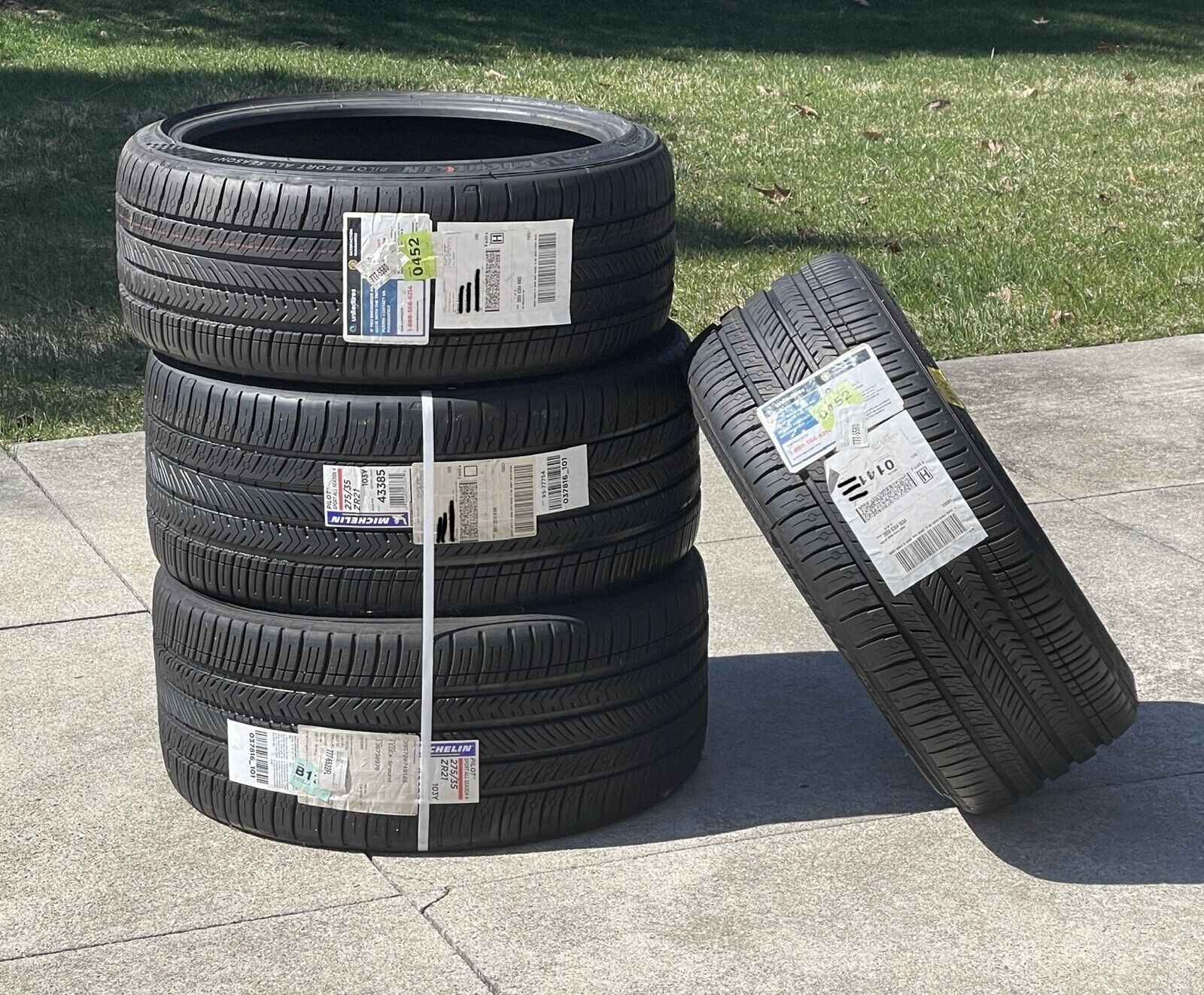 BRAND NEW Michelin- PILOT® SPORT ALL SEASON tires : Tesla Y