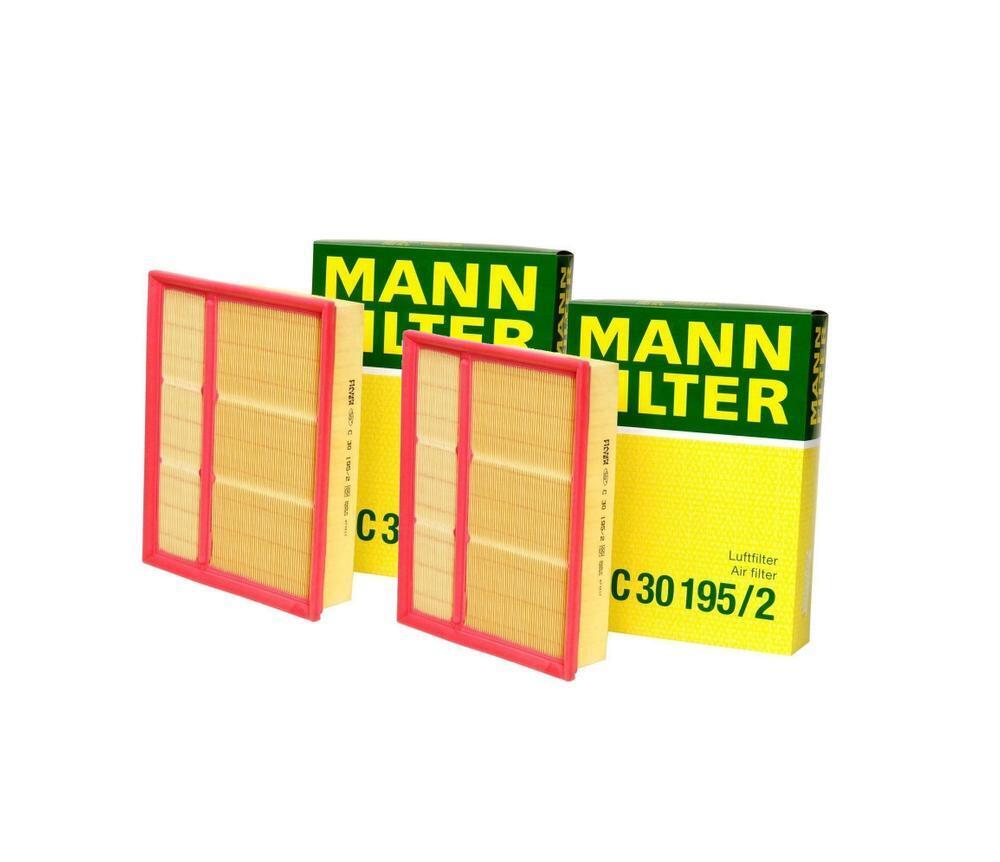 Mann Pair Set of 2 Air Filters for W202 C208 A208 W163 C220 C280 C36 AMG C301952