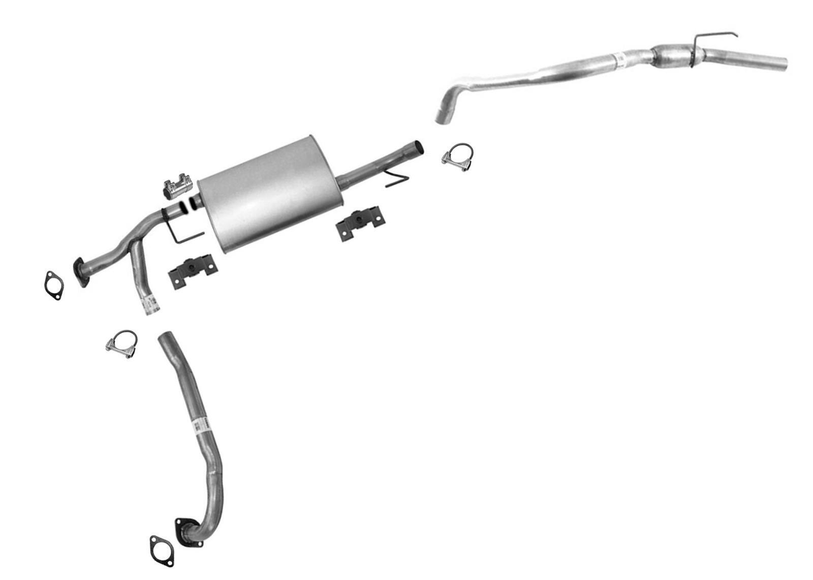 Muffler Resonator Tail Exhaust System Fits Nissan Pathfinder 2005-2015 4.0L