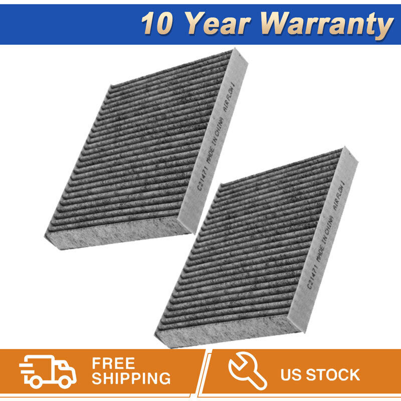 Cabin Air Filter Replacement Pair For Lexus NX350H NX250 Toyota Avalon Venza