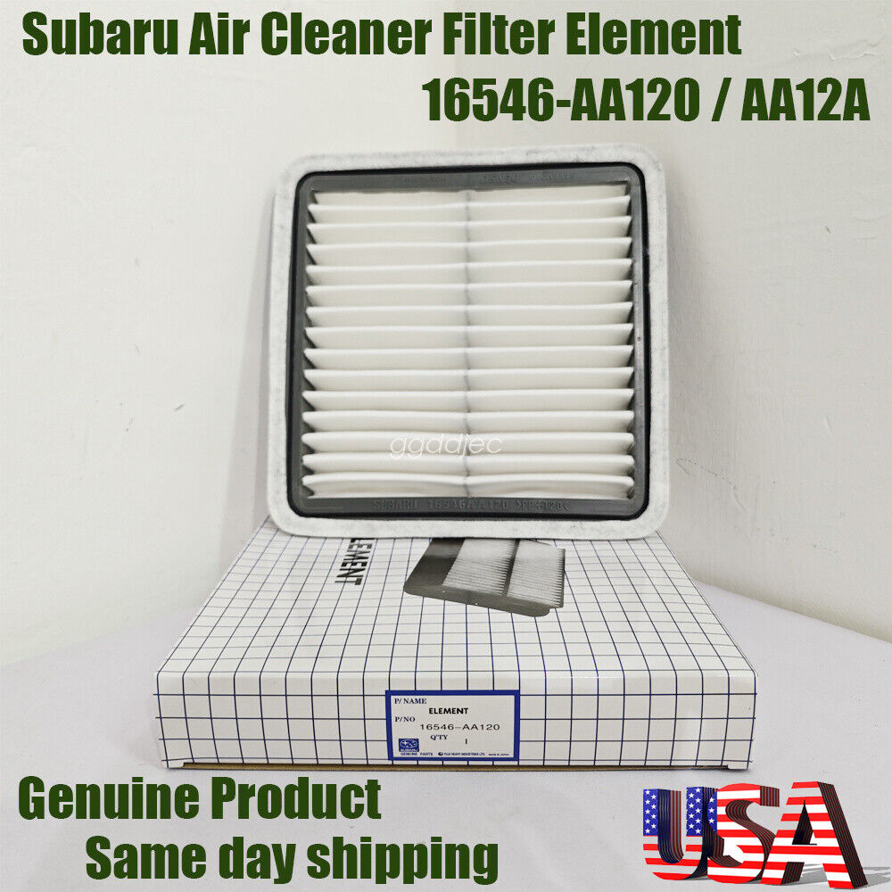 Genuine Subaru Forester Impreza Air Filter 16546-AA120 / AA12A For 2003-2022 NEW