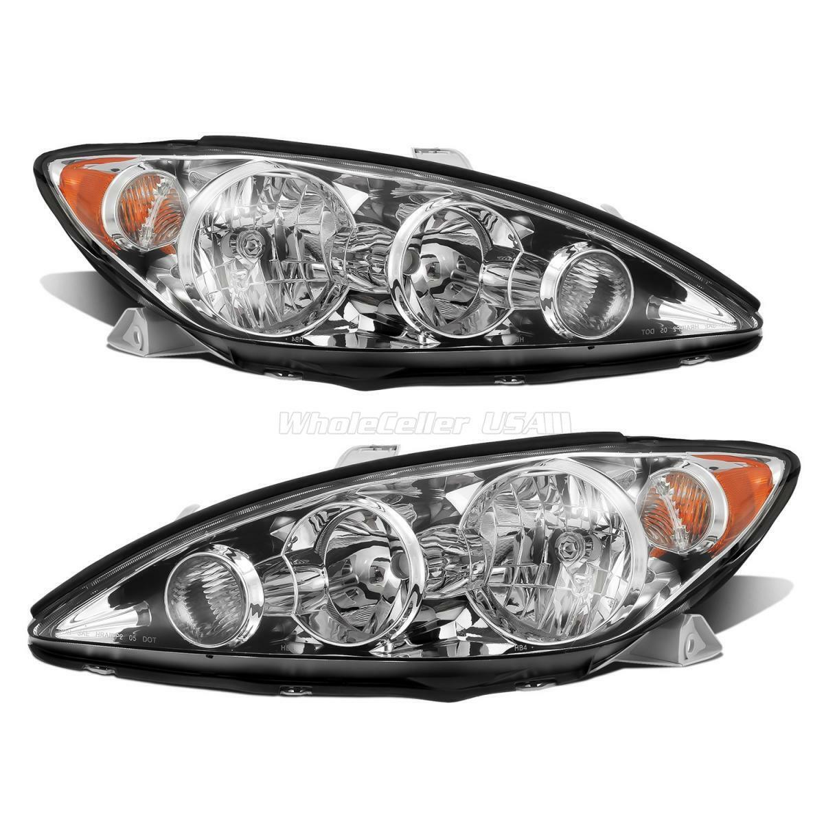 Headlights Assembly TO2503156 TO2502155 Lamps for Toyota Camry LE 2005-2006