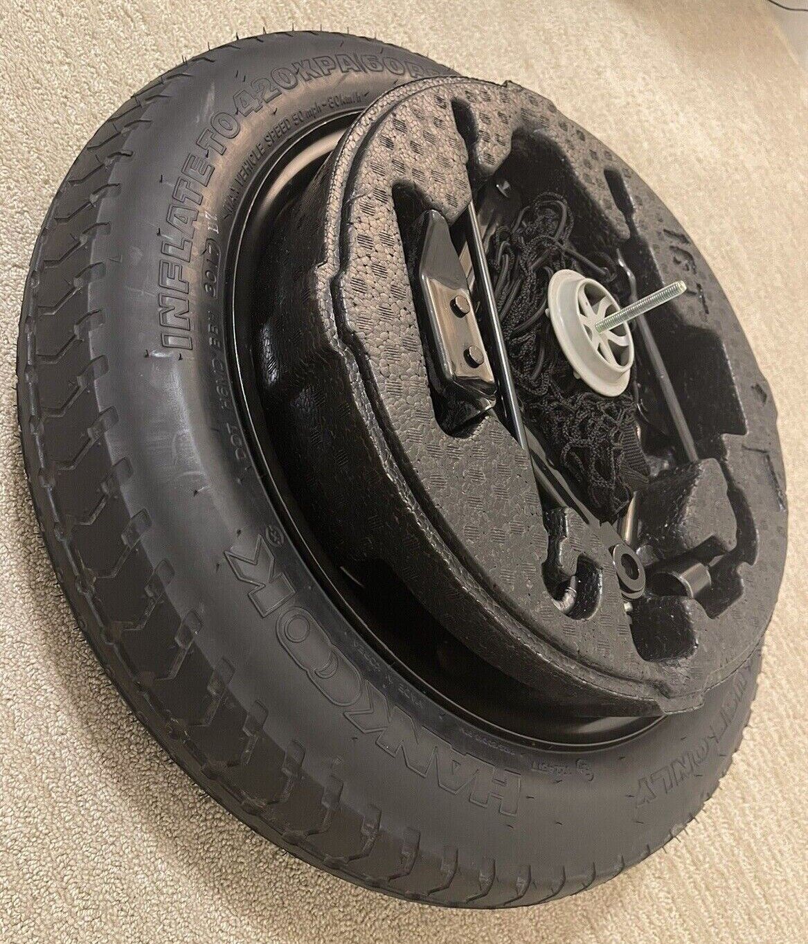 2018 Sonata OEM Spare 17'' Hankook Tire & Kit W Jack Never Used