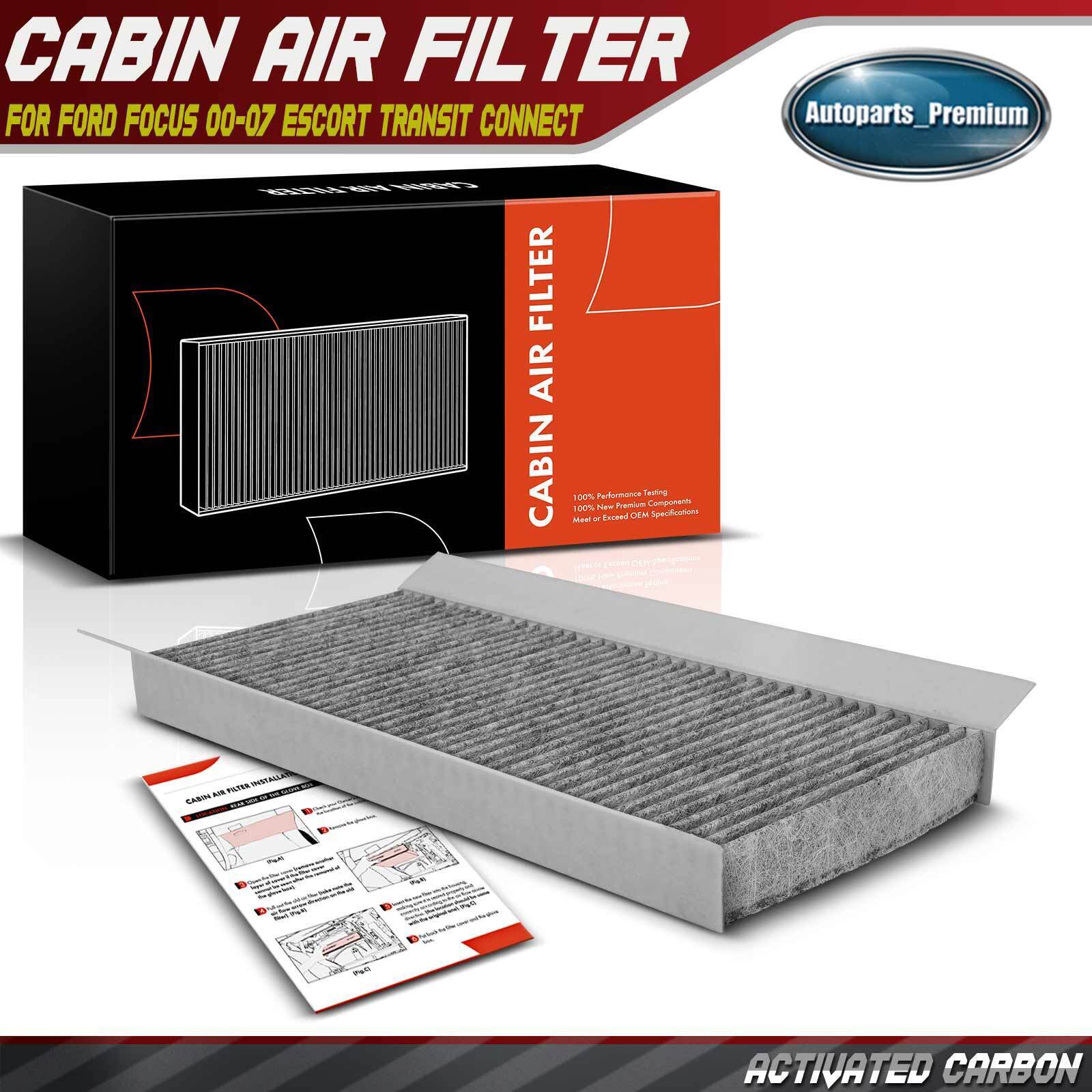 Activated Carbon Cabin Air Filter for Ford Focus 00-07 Escort Transit Connect