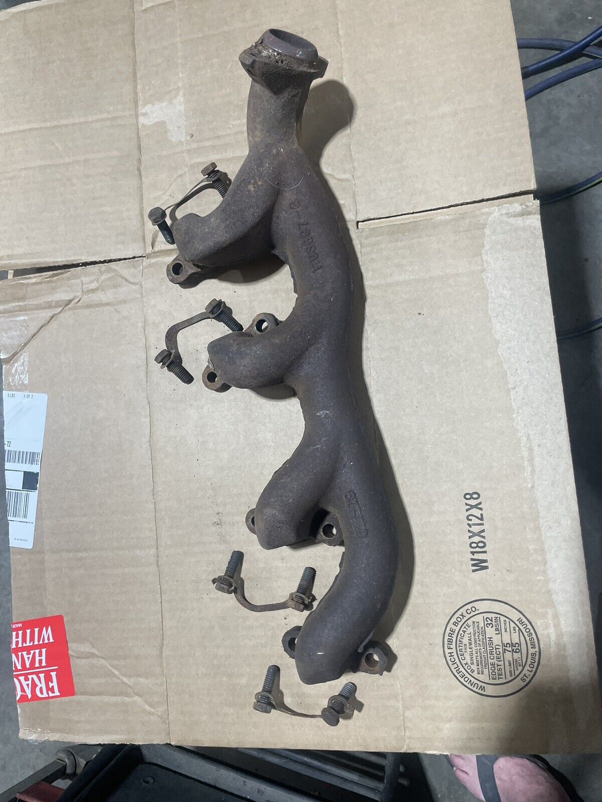 1961 - 1963 Buick Special Skylark 8 Cyl LH driver side Exhaust Manifold