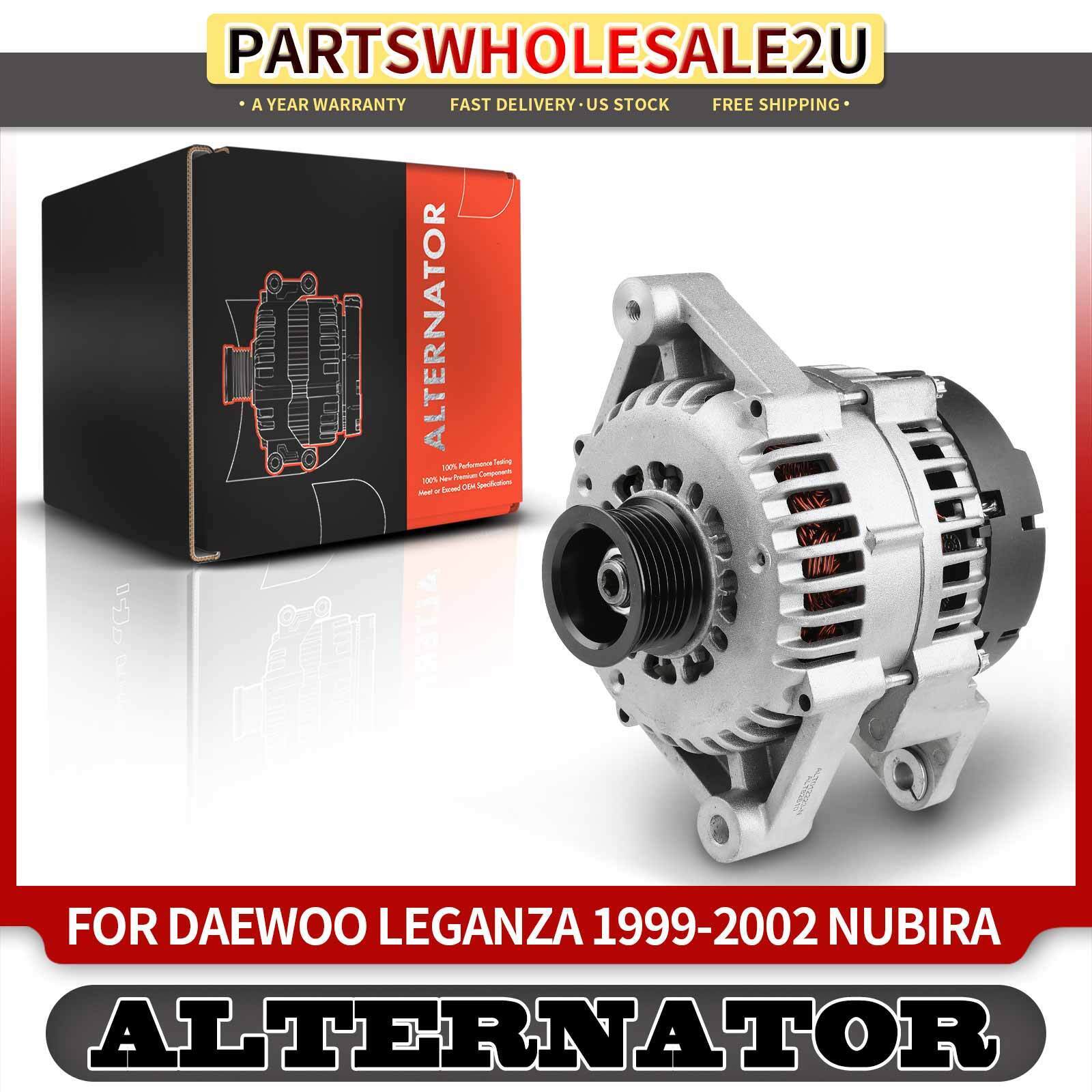 Alternator for Daewoo Leganza Nubira 1999 2000 2001 2002 105A 12V Clockwise 6G
