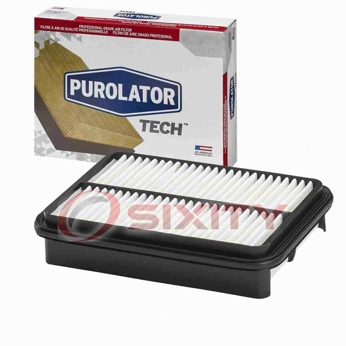 Purolator TECH Air Filter for 1991-1997 Toyota Previa 2.4L L4 Intake Inlet ex