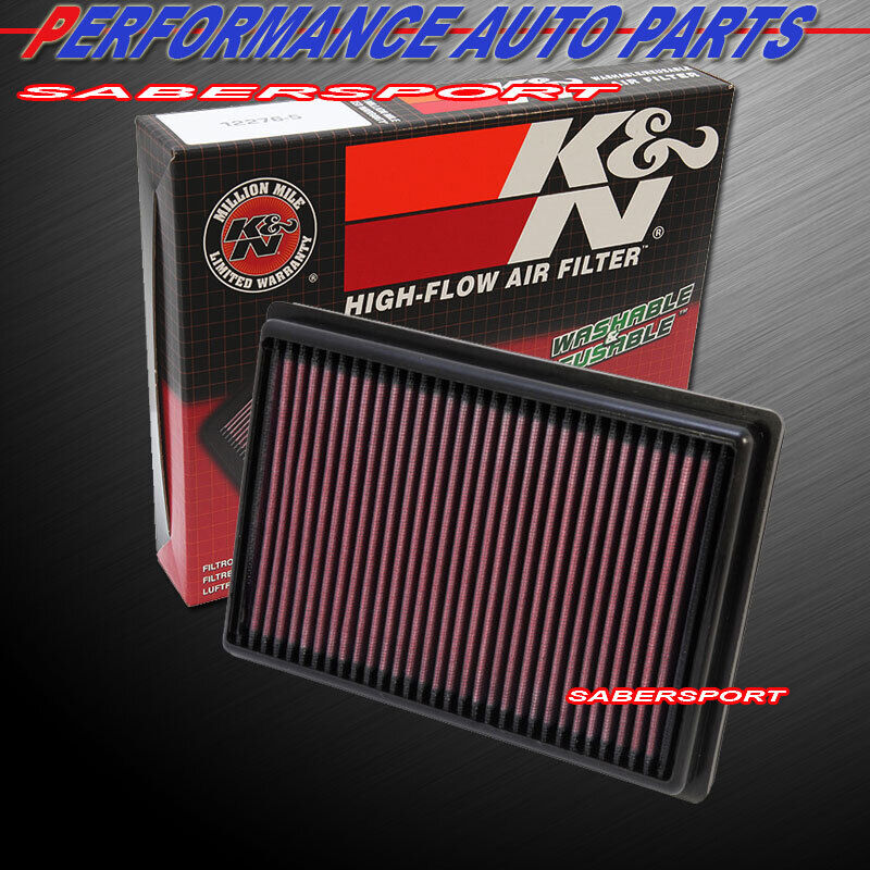 K&N 33-2476 Hi-Flow Air Intake Filter for 2012-2020 Chevrolet Sonic Aveo