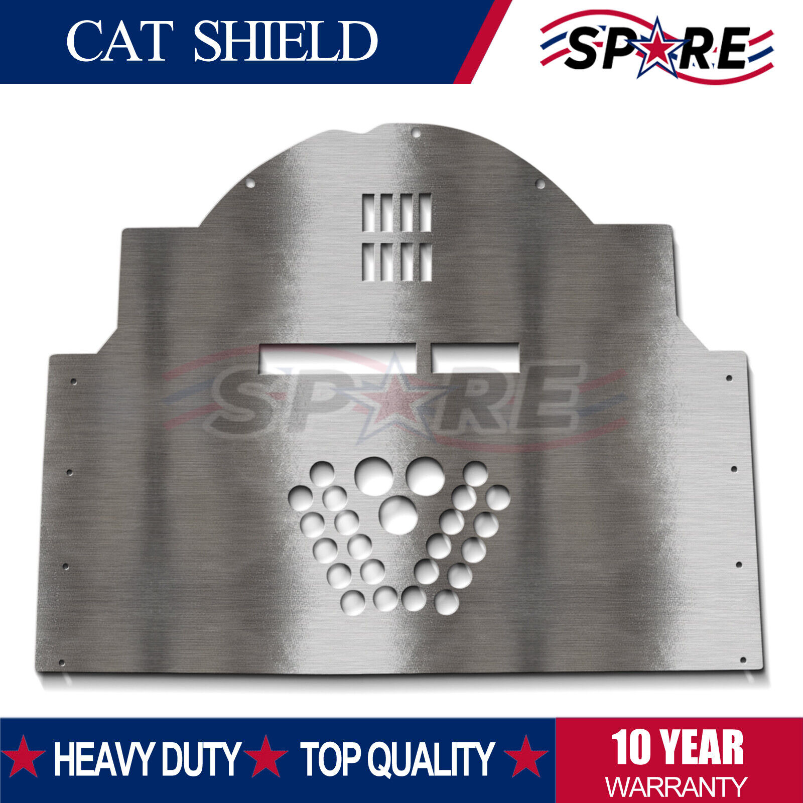 For Toyota Prius Cat Shield / Protection Catalytic Converter Security 2004-2009