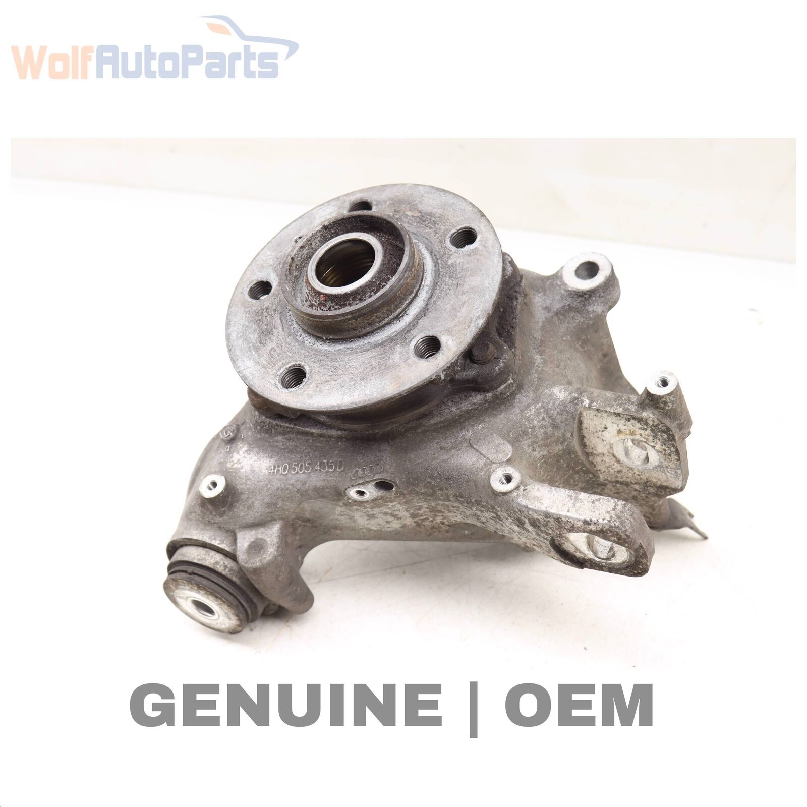 2011-2012 AUDI A8 QUATTRO - REAR LEFT - Spindle Knuckle W/ Wheel Bearing