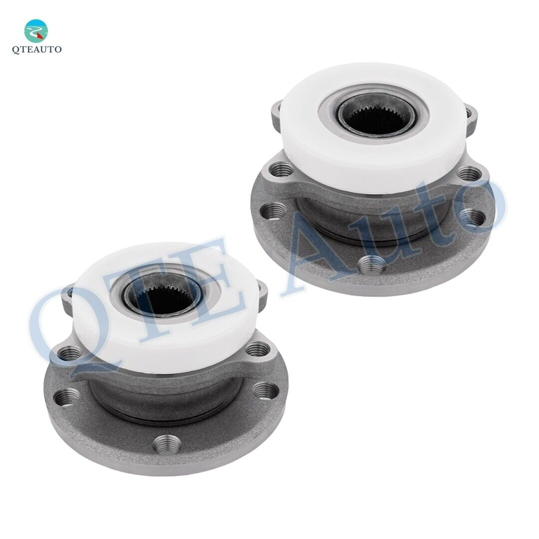 Pair of 2 Front Wheel Hub Bearing Assembly For 2012 2013 Volkswagen Golf R
