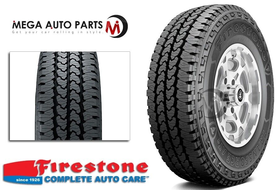 1 Firestone Transforce AT2 LT 235/80R17 120/117R Work Truck Van Pickup Tires