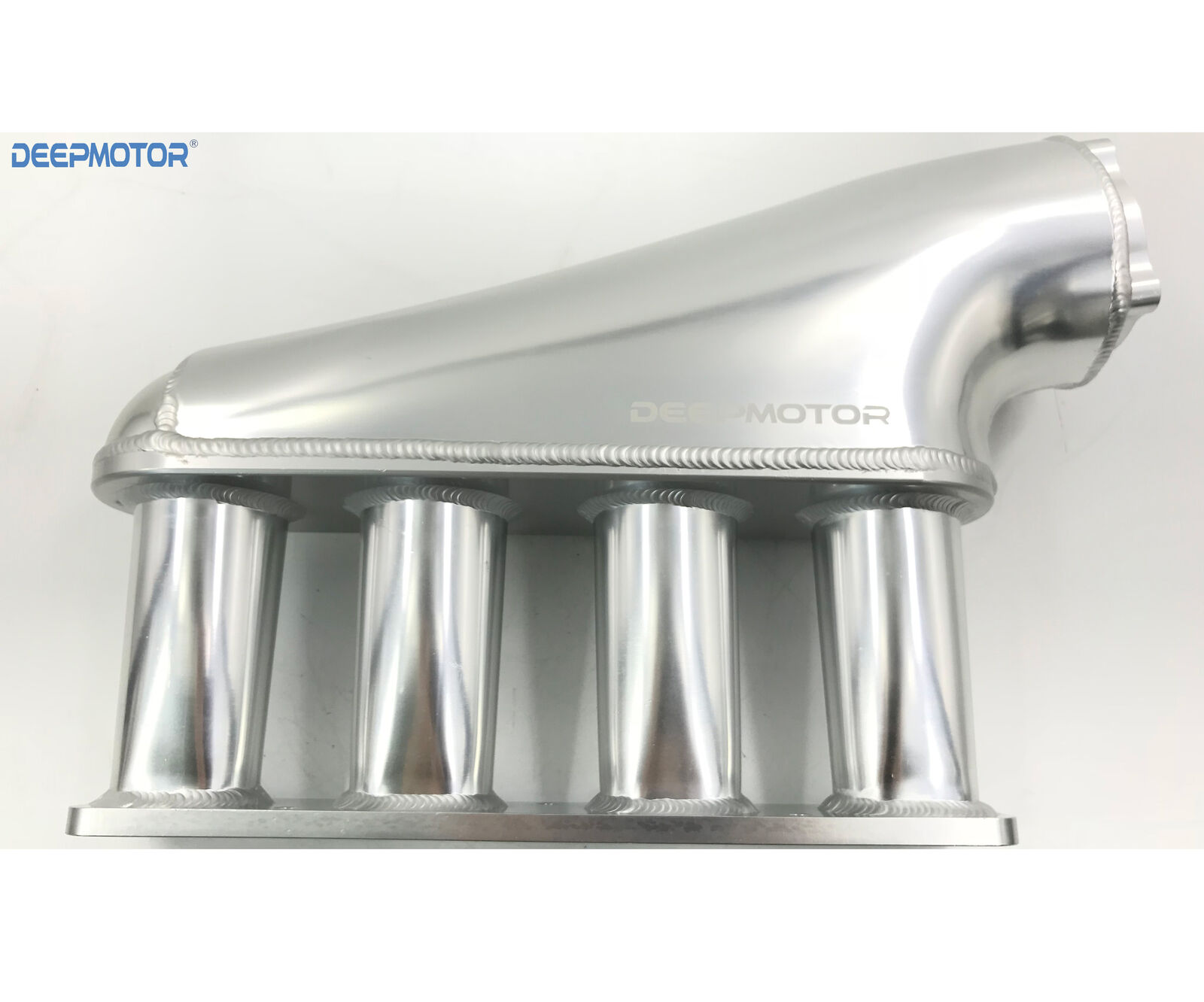 Deepmotor 70mm Aluminum Intake Manifold for 06-15 Mazda Mx-5 Miata NC Silver