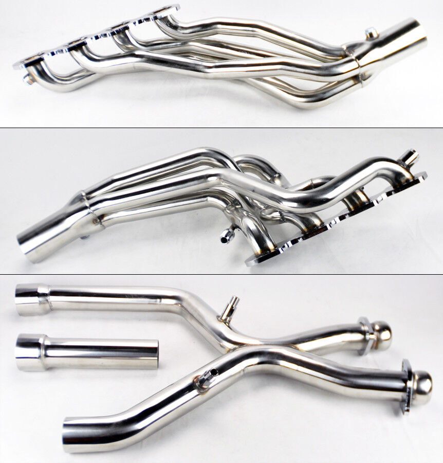  Performance Long Tube Headers & X Pipe For Ford Mustang 96-04 Cobra Mach 1 4.6L