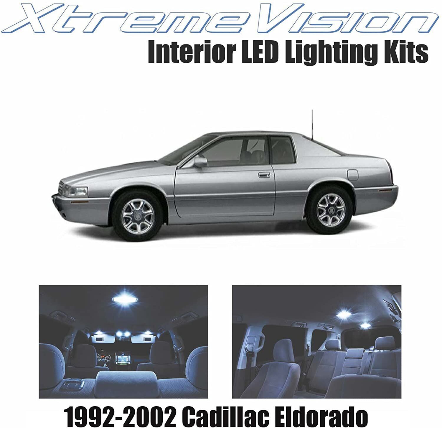 Xtremevision Interior LED for Cadillac Eldorado 1992-2002 (8 Pieces) Cool...