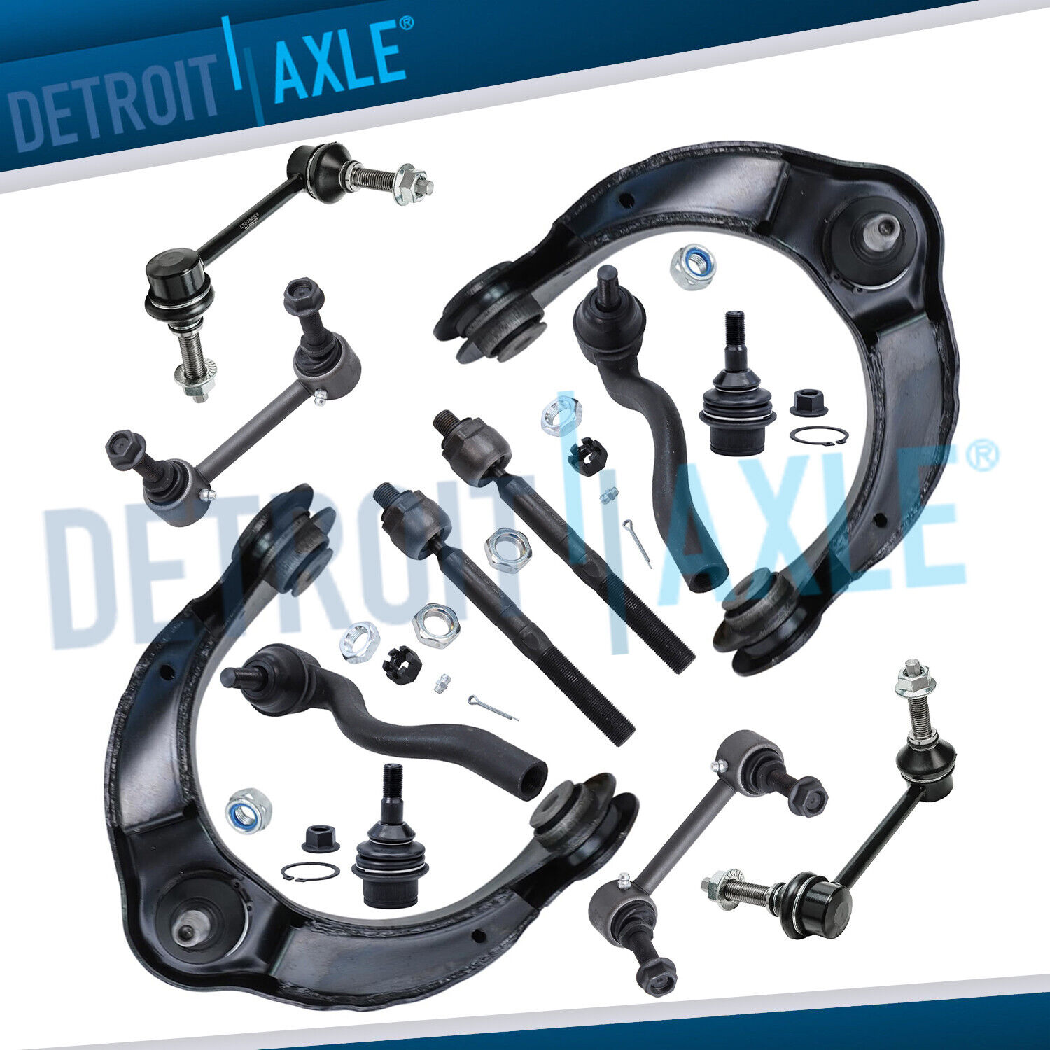 Front Upper Control Arms Kit For 2011 - 2015 Dodge Durango Jeep Grand Cherokee