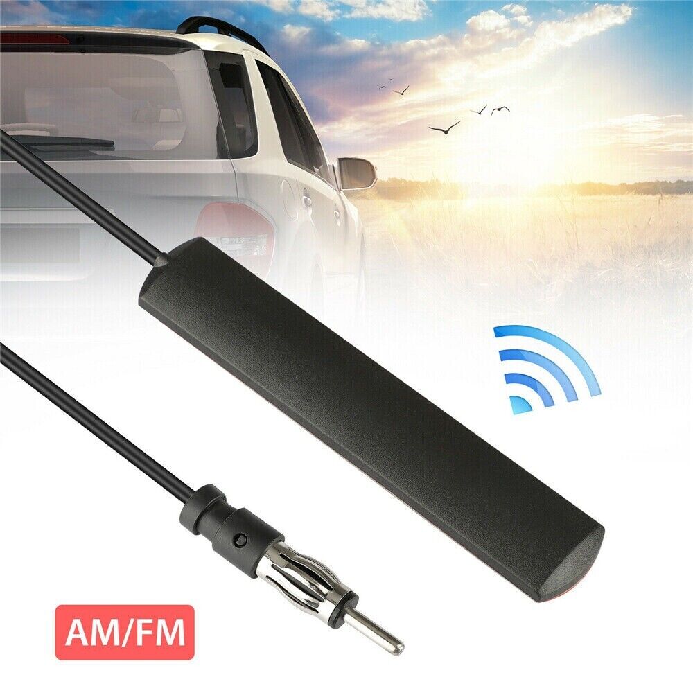 Car Radio Stereo Hidden Antenna Stealth FM AM Fit Vehicle Truck Motorcycle Boat