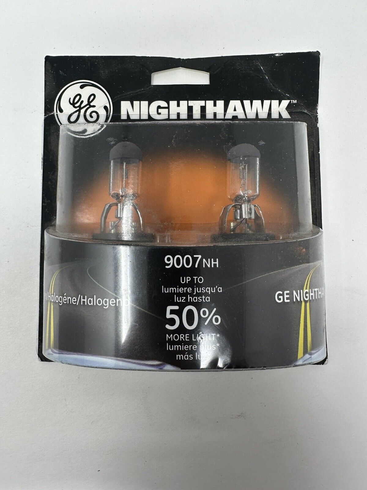 GE Lighting 9007NH/BP2 Nighthawk Automotive Headlight Bulbs, 2-Pack