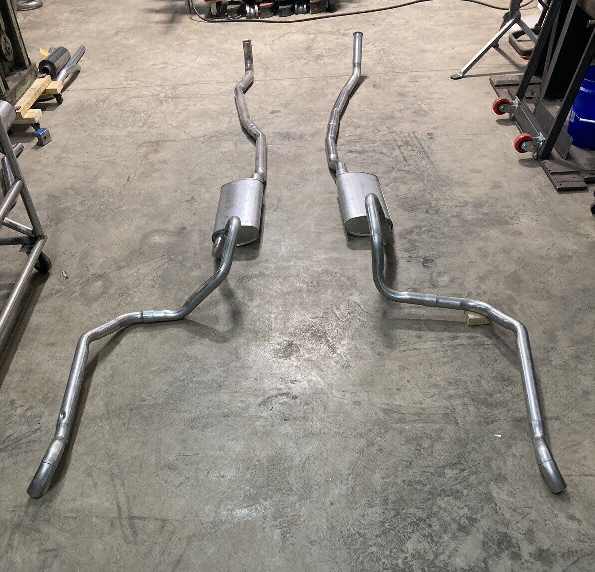 1965, 1966, 1967 Chevy Impala, Biscayne & Bel Air 396, 427 Stock Exhaust System
