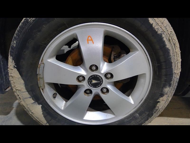 Wheel 16x6-1/2 Aluminum 5 Spoke Sparkle Silver Fits 05-08 GRAND PRIX 44262