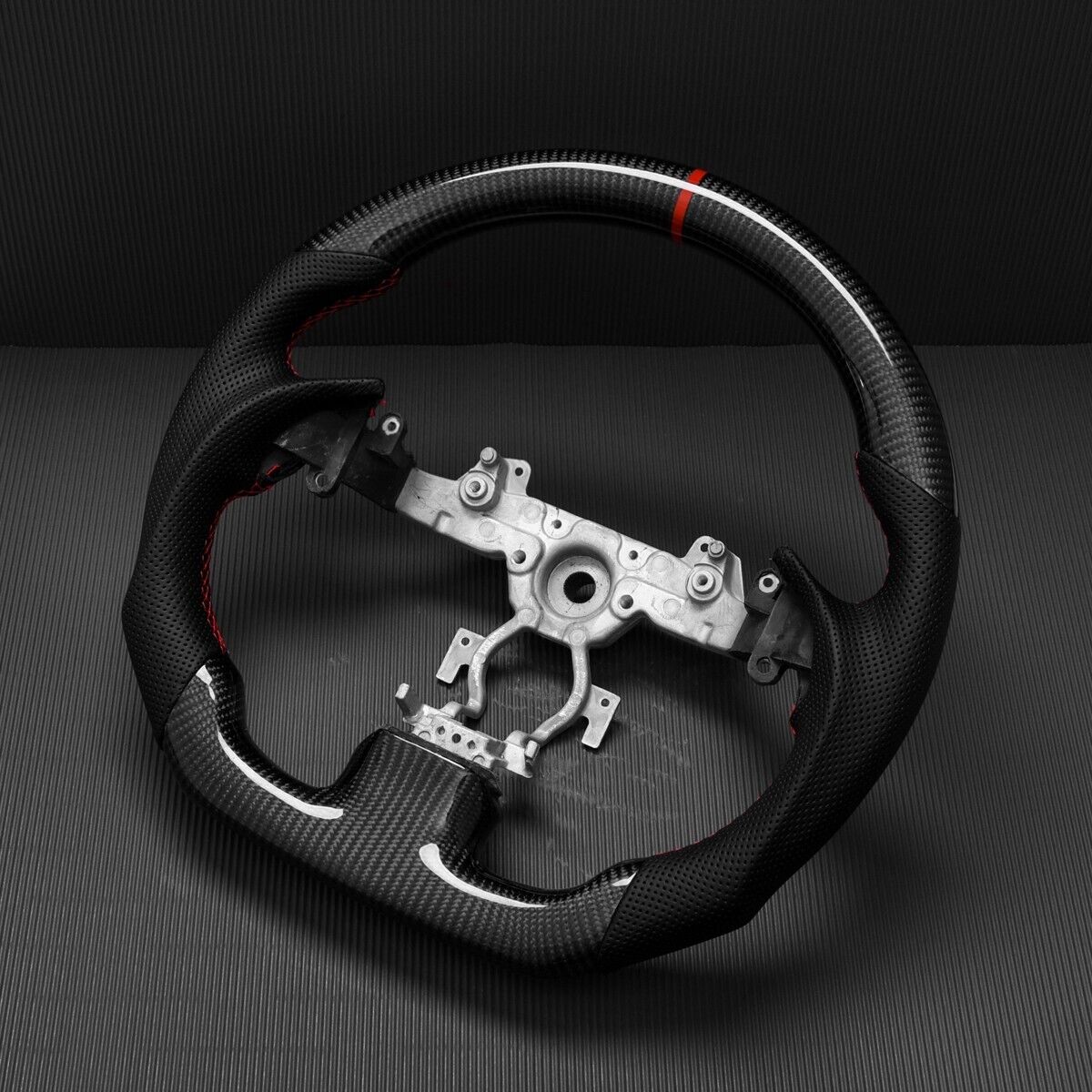Real carbon fiber D-Type Sport Steering Wheel for INFINITI 2007-16 G37 QX50 Q60