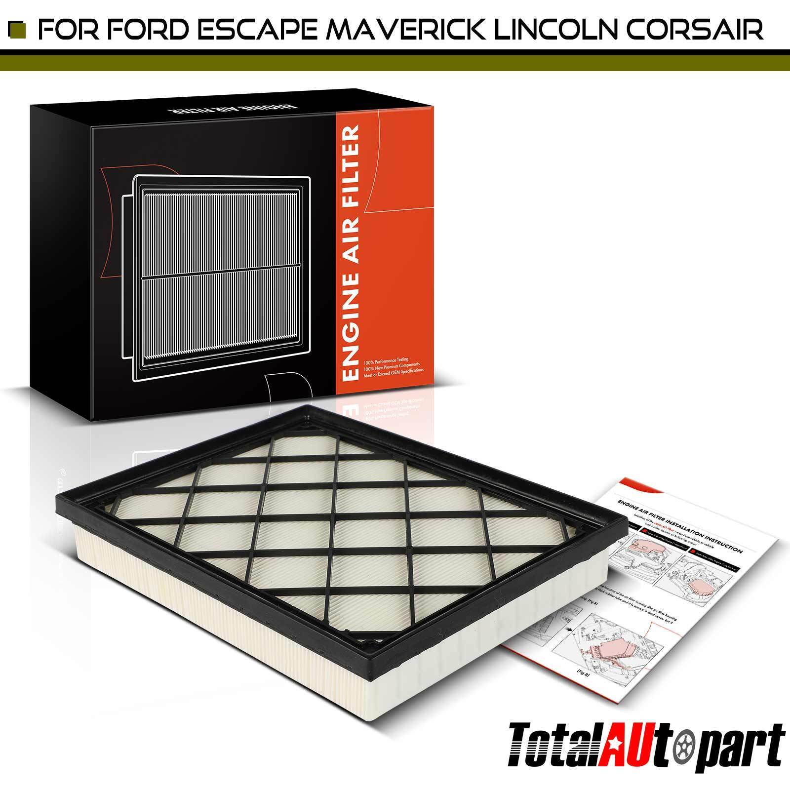 Engine Air Filter for Lincoln Corsair 20-23 Ford Bronco Sport Escape Maverick