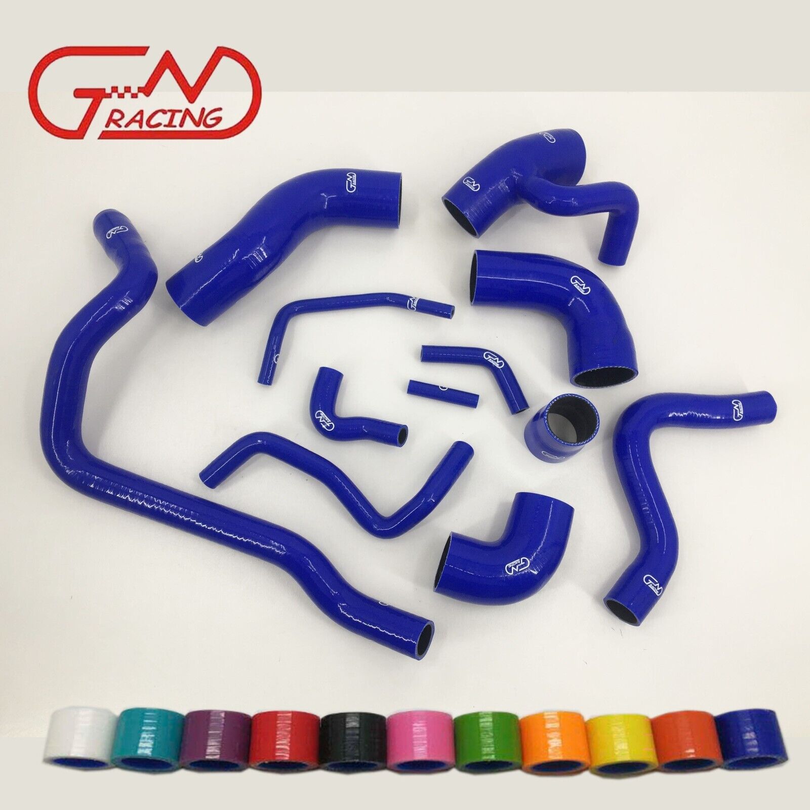 Fit 96-04 Volvo 850 T5 /T5R S70/V70 T5 2.3L Turbo Silicone Boost Radiator Hoses